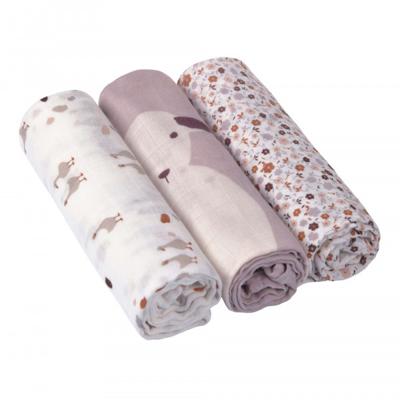 Lässig Heavenly soft swaddle doek / luier L 3 stuks Tiny Farmer Flowers 80 x 80 cm Lässig Heavenly soft swaddle doek / luier L 3 stuks Tiny Farmer Flowers 80 x 80 cm