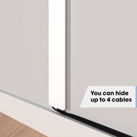 Vogels TVA 6000 kabelgoot TV accessoire Wit - thumbnail