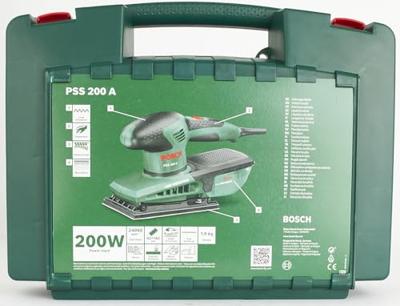 Bosch Groen PSS 200 A vlakschuurmachine | 93x185 200w - 0603340000 - thumbnail