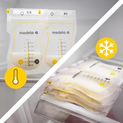 Medela Moedermelk bewaarzakjes 210ml 50 Stuks Medela Moedermelk bewaarzakjes 210ml 50 Stuks