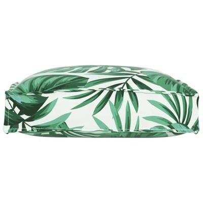 Palletkussen voor zitting 4 pcs Bladpatroon 40 x 40 x 8 cm