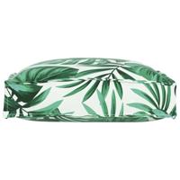 Palletkussen voor zitting 4 pcs Bladpatroon 40 x 40 x 8 cm - thumbnail