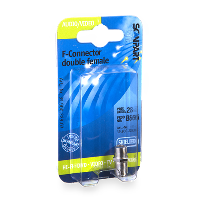 Scanpart F Connector Adapter (f)-(f)
