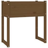 VidaXL Plantenbak 78x40x81 cm massief grenenhout honingbruin - thumbnail
