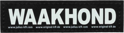 Julius-K9 label - Waakhond Julius-K9 label - Waakhond