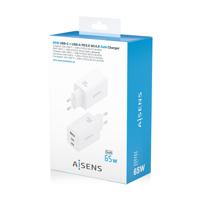 Oplader Aisens ASCH-65W3P072-W 65 W Wit - thumbnail