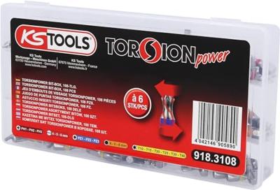 KS Tools 918.3108 918.3108 Bitset 1/4 (6,3 mm)