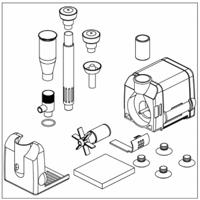 Sicce Micra-Plus Easy Line Aquarium/Fonteinpomp, 6,5 Watt, Max. Flow 600 liter per uur, 13mm Uitgang, Opvoerhoogte 0,85 Meter, Kabellengte 1,5 Meter, Geschikt voor elke Aquarium Toepassing - thumbnail