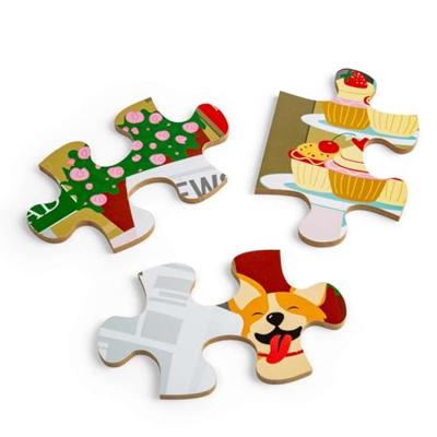 Bigjigs houten londen stad vloerpuzzel, 48st. Bigjigs houten londen stad vloerpuzzel, 48st.