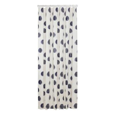 Douchegordijn Sealskin Mood 180x200 cm PEVA Blauw / Off-white Douchegordijn Sealskin Mood 180x200 cm PEVA Blauw / Off-white