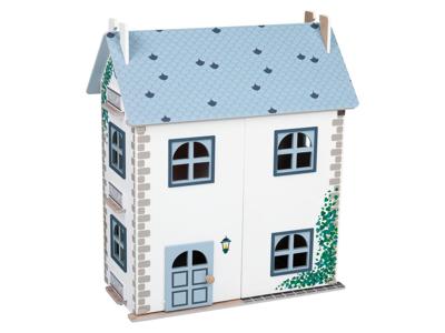 Playtive Houten poppenhuis (Blauw)