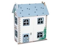 Playtive Houten poppenhuis (Blauw) - thumbnail
