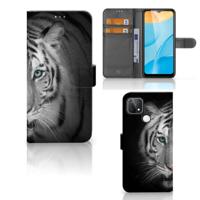 OPPO A15 | Telefoonhoesje | Met pasjeshouder | Tijger - thumbnail