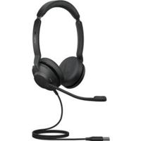 Jabra Evolve2 30 Headset Bedraad Hoofdband Kantoor/callcenter USB Type-A Zwart - thumbnail