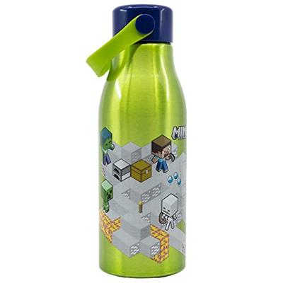 Minecraft Aluminium Drink Bottle - In the Mines Minecraft Aluminium Drink Bottle - In the Mines