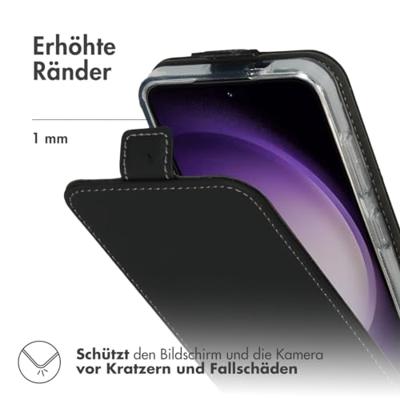 Accezz Flipcase Samsung Galaxy S24 Telefoonhoesje Zwart - thumbnail