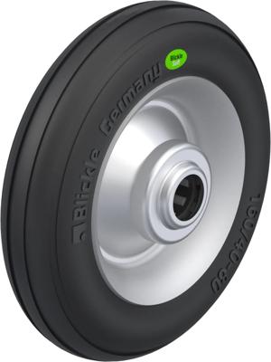 Blickle VW 162/20R Wiel met hoog draagvermogen Wieldiameter: 160 mm Draagvermogen (max.): 70 kg 1 stuk(s)
