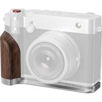SmallRig 5265 L-Shape Mount Plate with Wooden Handle for Fujifilm GFX 100RF (zilver) - thumbnail
