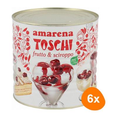 Toschi - Amarena Frutto & Sciroppo - 6x 2,75kg