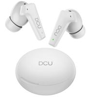 DCU Tecnologic | Hoofdtelefoon met ruisonderdrukking Active Feedforward | Bluetooth hoofdtelefoon 5.0/5.2 | wit - thumbnail