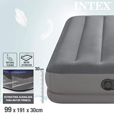 Intex 64122np pillow rest raised luchtbed 99x191x42 cm zwart - thumbnail