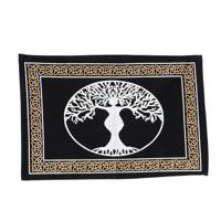 Katoenen Altaarkleed met Goddess Tree (46 x 30 cm) - thumbnail