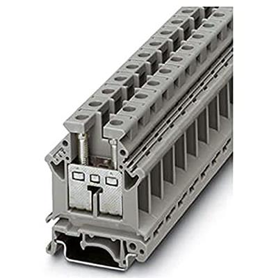 Phoenix Contact 3006043 Doorgangsserieklem 12.2 mm Schroeven Grijs 50 stuk(s)