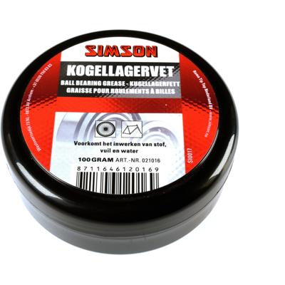 Simson kogellagervet zwart