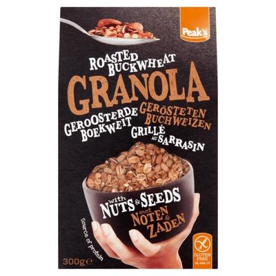 Peaks Free From Granola Boekweit met Noten & Zaden