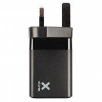 Xtorm Volt Reisstekker - EU/VK/VS naar 2xUSB + USB naar USB-C kabel oplader - thumbnail