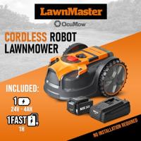 24V autonome robotmaaier zonder begrenzingsdraad - De eenvoudigste robot op de markt - thumbnail