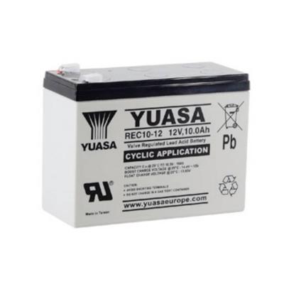 Yuasa Loodaccu 12 V 10 Ah Loodvlies (AGM) (b x h x d) 151 x 112 x 65 mm Geringe zelfontlading