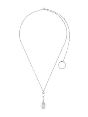 Lemaire perfume bottle pendant necklace - SILVER