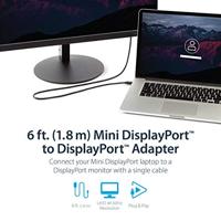 Mini DisplayPort naar DisplayPort-Adapter Startech MDP2DPMM3M 3 m 4K Ultra HD - thumbnail