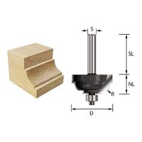 ENT Duivejagerfrees HM R4.8, Met lager kolf 6mm - 7915220 - thumbnail