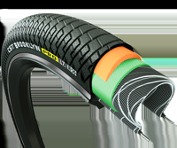 Buitenband CST Brooklyn Pro Cargo 20 x 2.15 / 55-406 - zwart met reflectie - thumbnail