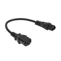 ACT AK5247 Netsnoer Stroomkabel C6 - C13 | Zwart | 20 cm - thumbnail