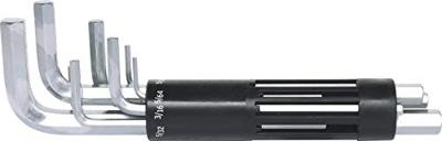 KS Tools 151.2070 Inbus Inbusschroevendraaier 5/64 inch, 3/32 inch, 1/8 inch, 5/32 inch, 3/16 inch, 1/4 inch, 5/16 inch, 3/8 inch 8-delig
