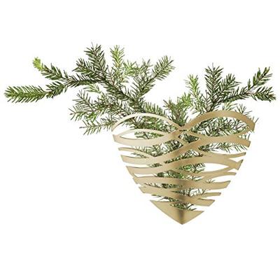 Stelton Tangle Ornament Hart messing 14 cm