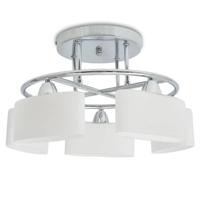 Plafondlamp met ellipsvormige glazen kappen 5xE14 200W - thumbnail