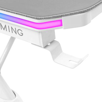 Bureau Mars Gaming MGDXLRGBW LED RGB Wit Staal 160 x 60 cm