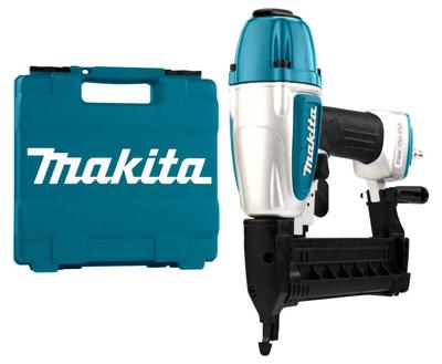 Makita AT638A 8 bar Nietmachine (Narrow Crown) in koffer