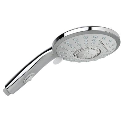 NIAGARA waterval handdouche, 5 functies, chroom antikalk nozzles 5 functies selecteerbaar inkl. waterval functie douchekop: Ø ca. 15 cm knop met waterstop functie - waterbesparing bij het inze NIAGARA waterval handdouche, 5 functies, chroom antikalk nozzles 5 functies selecteerbaar inkl. waterval functie douchekop: Ø ca. 15 cm knop met waterstop functie - waterbesparing bij het inze