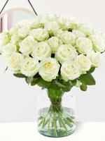 30 witte rozen - XL rozen - Avalanche - thumbnail
