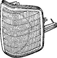 Knipperlicht rechts voor GEROOKT 3020910 - thumbnail