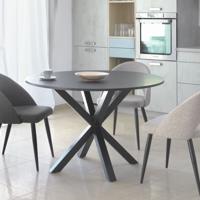 Kave Home Ronde Eettafel 'Argo' 120cm, kleur Zwart - thumbnail