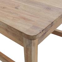 Eetkamerstoelen 4 st massief acaciahout - thumbnail