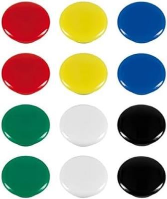 Westcott Magneten gekleurd Ø20x8mm 12st