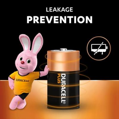 Duracell batterij Plus 100% C, blister van 2 stuks - thumbnail