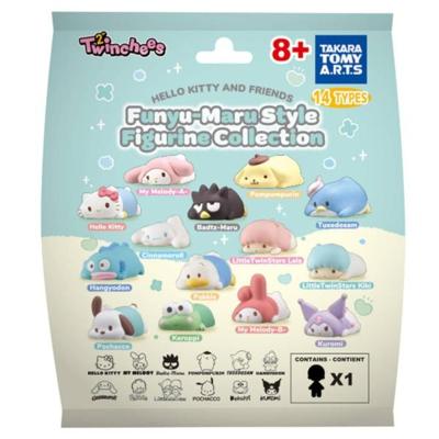 Sanrio Twinchees Mini Figures Funyu-Maru 5 cm Display (24)